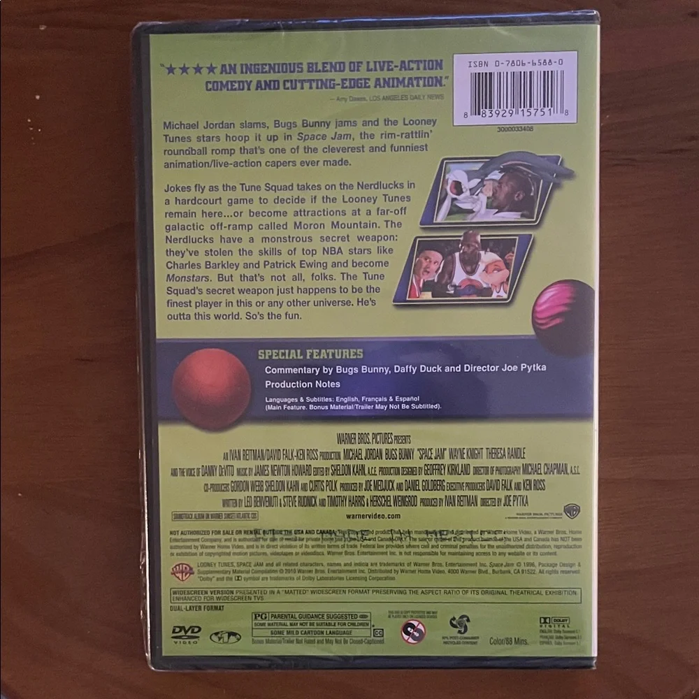 Space Jam DVD